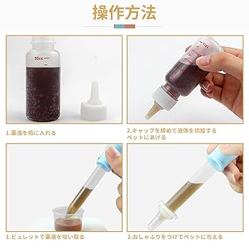 Amazon.co.jp: NOBONU インコ シリンジ 給水 授乳 投薬器 ペット